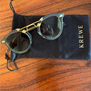 Krewe STL II Sunglasses in Bottle Green